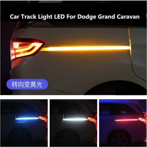 For Dodge Grand Caravan Car Turn Light LED Track Light Atmosphere Light Door Light Guide Light 12V 6000k