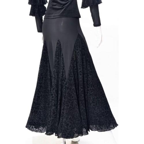 Exotic dance ballroom dance ballroom dance modern dance double elegant modern dress S15058 practice