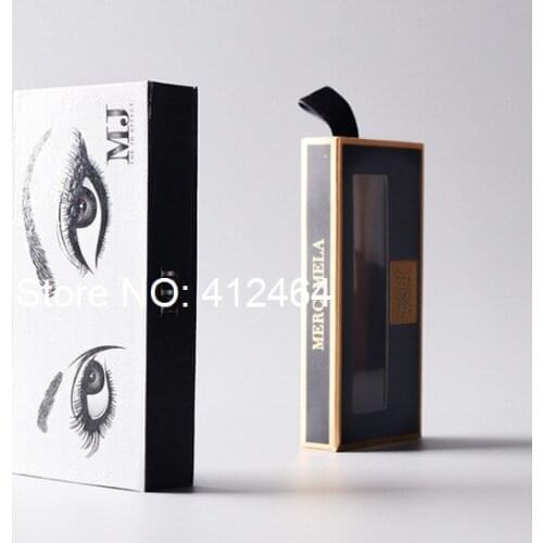 Customized Eyelash Packaging Box With Magnetic Closure,CMYK printing HARD BOX PACKAGING ---PX10674