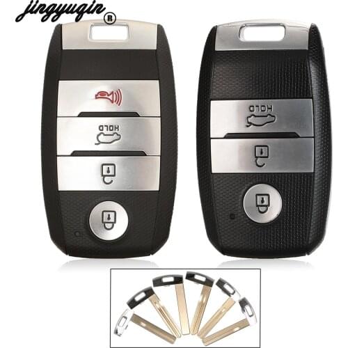 Jingyuqin Replacement Car Key For KIA Ceed K3 K4 K5 Sportage R QL KX5 Sorento KX3 KS3 RIO Cerato Optima Frote Soul Smart Key