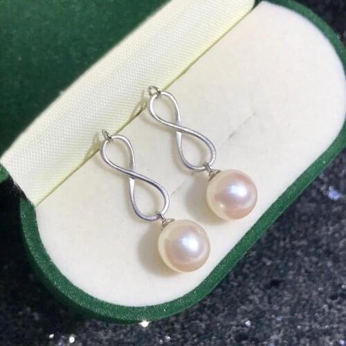 Classical 925 Sterling Silver Earrings Findings Settings Base Mountings Parts for Pearls Agate Crystal Stones Jade 5pairs/lot