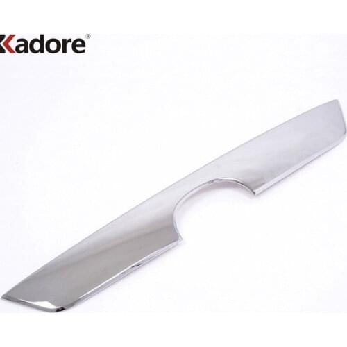 Rear Trunk Lid Cove Trim For Mazda CX-5 CX5 2012 2013 2014 2015 ABS Chrome Tailgate Decoration Strip Car Styling Accessories