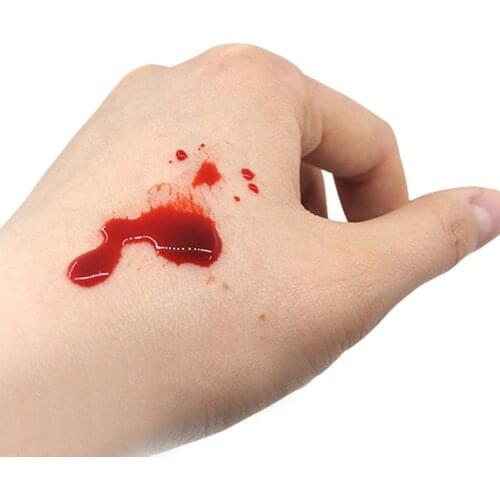 Halloween Fake Blood Gel Tube Horror Fancy Dress Costume Halloween Party Joke Red Tool Unique Toy Halloween Fake Blood Gel