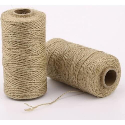 Natural Jute Twine Best Arts Crafts Gift Twine Christmas Twine Industrial Packing Materials Durable String for Gardenin AA8079