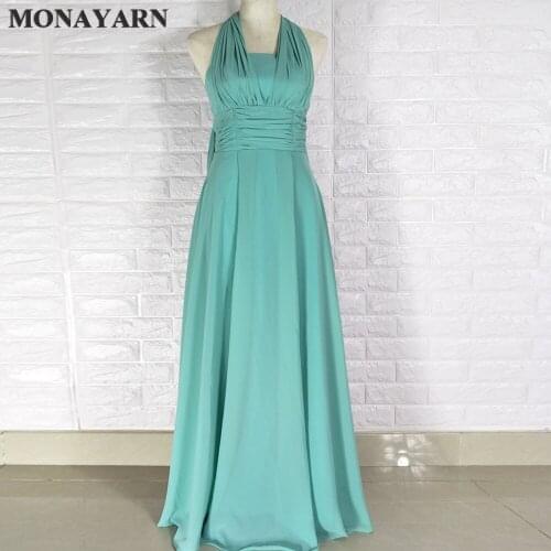 Bridesmaid dress long chiffon shorts winter wedding dress Vestido De Festa De Casamento Dama De Honra can customize the color