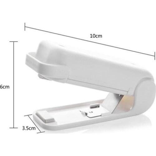 Portable Mini Sealer Home Heat Bag Portable Bag Clips Plastic Food Snacks Bag Kitchen Storage Bag Clips Wholesale