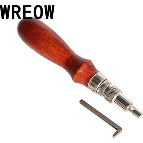 Adjustable Leather Edge Stitching Groover Leathercraft Groove Gouge DIY Tool Groove Gouge Tool for Handing Stitching 2018 Hot