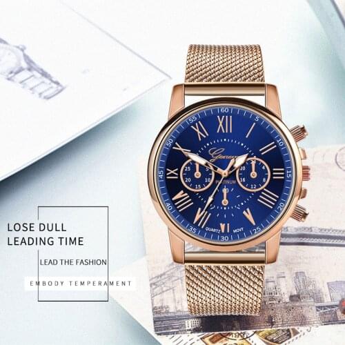 Luxury Ladies Wrist Watch Women Quartz Sport Military Stainless Steel Dial Leather Band Wrist Watch Female Clock Zegarek Damski