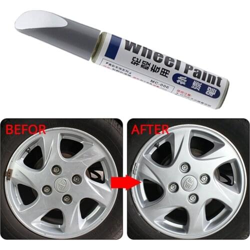 Car Paint Scratch Repair Pen Wheel Touch Up Paint Cleaner Painting Pens Marker Pen Brush Paint Car Tyre Tread Care Spray Paint