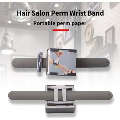 Boxed Portable Hair Dye And Perm Tool Contains Two Boxes Of Perm Paper And A Wrist Strap
