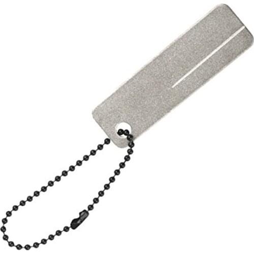 1Pc Pocket Kitchen Knives Sharpener with Keychain Diamond Knife Sharpening Stone Knife Sharpener Kitchen Knives Accessories