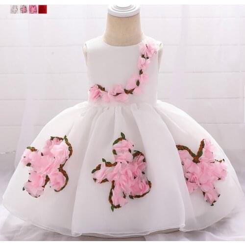 2021 Eugene Yarn Baby Dress Baby Dress Dress Sweet Flower Princess Dress Poncho Wedding Dress