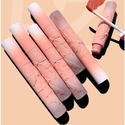 CVZ Velvet Matte Lip Gloss Butterfly Nude Appearance Long Lasting Waterproof Rose Orange Brown Red Lip Tint NEW