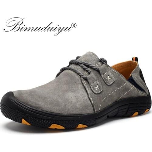 BIMUDUIYU Mens Breathable Sneakers