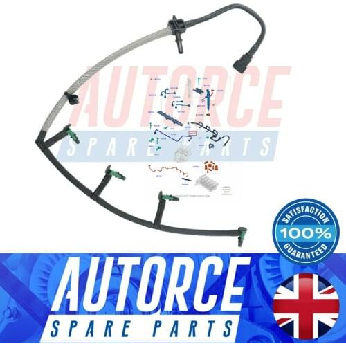 FIAT DUCATO 2.2 EURO5 INJECTOR DIESEL FUEL LEAK OFF PIPE FITS 9801197080 1761934
