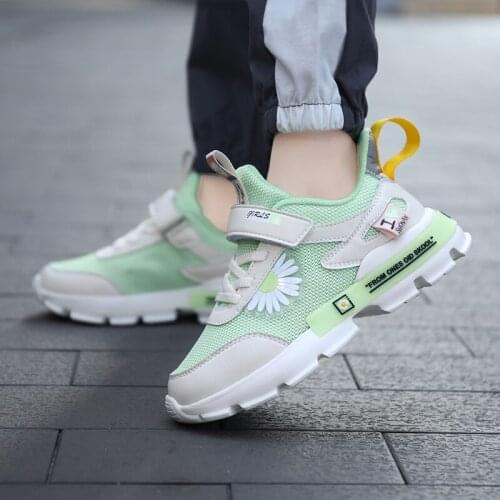 Size 28-38 Kids Sports Shoes Boys Girls Trainers Tennis Shoes Casual Flexible Fashion Toddler Sports Shoes Infant First Walkers