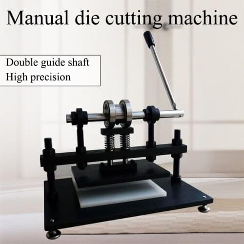Leather indentation / cutting machine, manual die cutting machine, punching leather die cutting machine