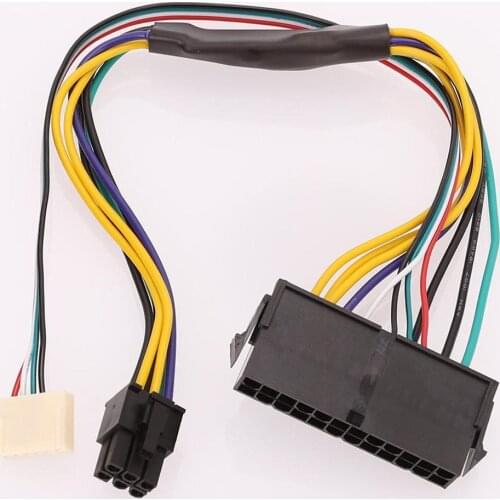 30CM Modular Power Supply Cable ATX 24Pin 24 Pin To For HP 8100 8300 Elite 6Pin 6-Pin Line Conversion 800G1 8200 Mini Conne R9O9