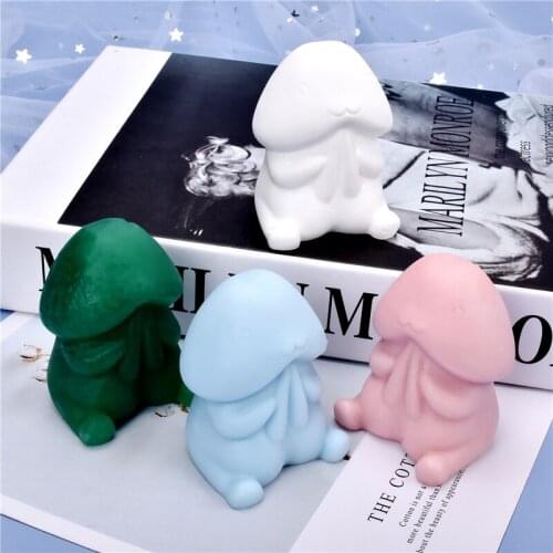 Cartoon Penis Old Two Cute Flip Silicone Candy Mold Resin Crystal Gel Candle Die Baking Chocolate Cake Decora Toy Soap Tool