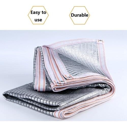 Custom size 75% NEW Aluminum Foil Sun Shade Net
