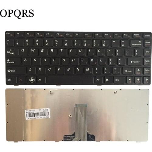 New US Laptop Keyboard for Lenovo G475 V470 G470AH G470GH B470 G470 English black Teclado Keyboard