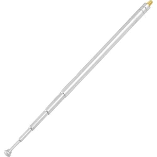 Wholesale Price High Quality Replacement 13.6" 345mm 5 Sections Telescopic Antenna Aerial For FM Radio TV