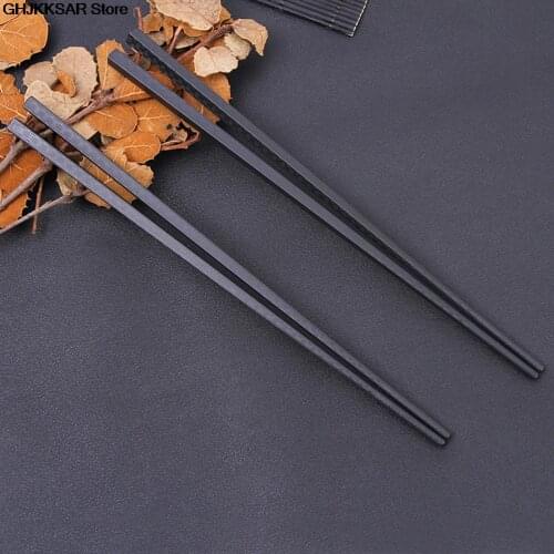 Chopsticks Portable Sushi Chinese Fu Chopstick Learner Gifts Set Exquisite Non-Slip Kitchen Accessories Tool 1 Pair