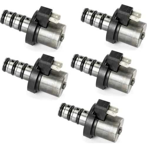 Original 5PCS Transmission Shift Solenoid F4A41 F4A51 F5A51 R4A41 V4A41 V4A51 MD758981 for Kia for Mitsubishi for Hyundai