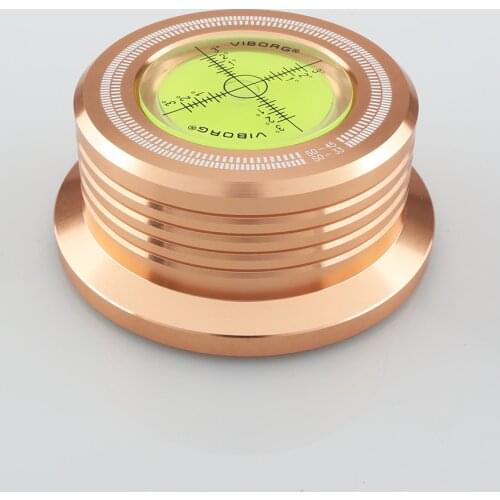 Viborg LP528G 50HZ Gold 280g Record Weight LP Disc Stabilizer Turntable Vinyl Clamp HiFi