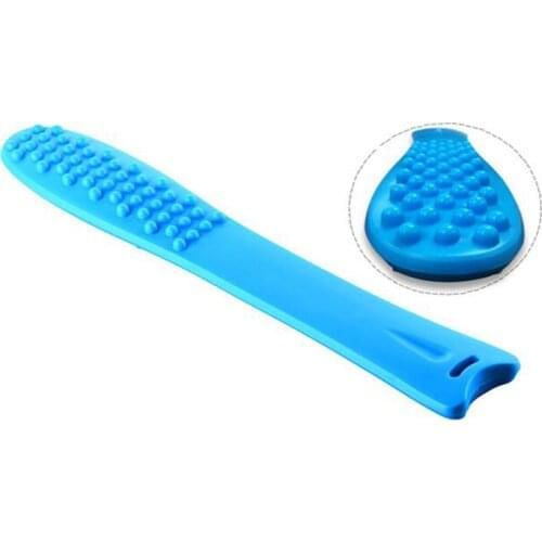 2017 High-quality TPE health meridian shot, fitness massage hammer shoulder tapping rods, convex round palm body beat board