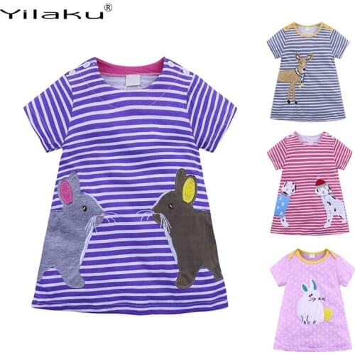 Летние платья для девочек Yilaku China At AliExpress