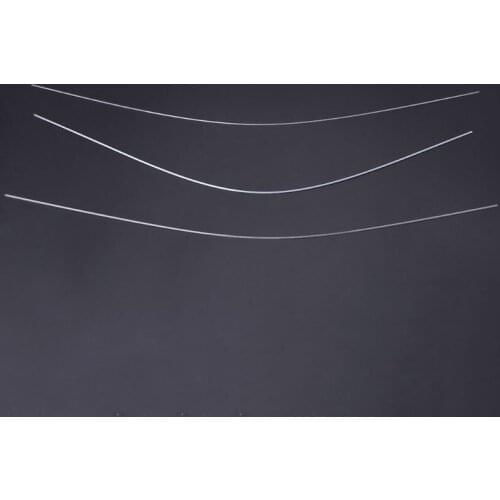 10 Pcs/Set Fishing Float Tail DIY Floats Hollow 0.8/1/1.2mm Inner Diameter Thicken Tackle Tube Transparent Rigging Accessories