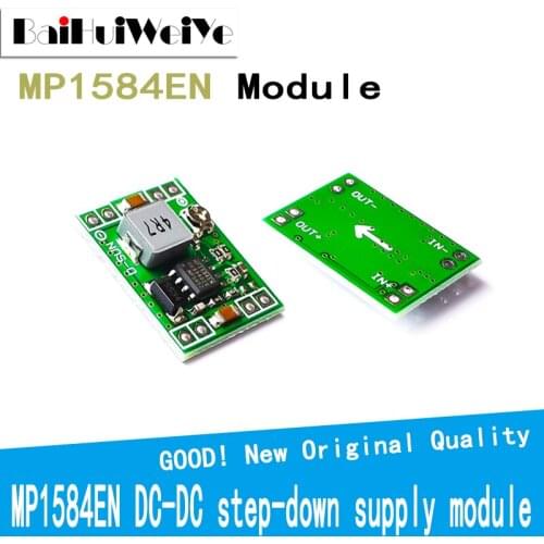 Ultra-Small Size MP1584EN DC-DC step-down supply module 3A adjustable step-down module Replace LM2596 NEW Good Quality