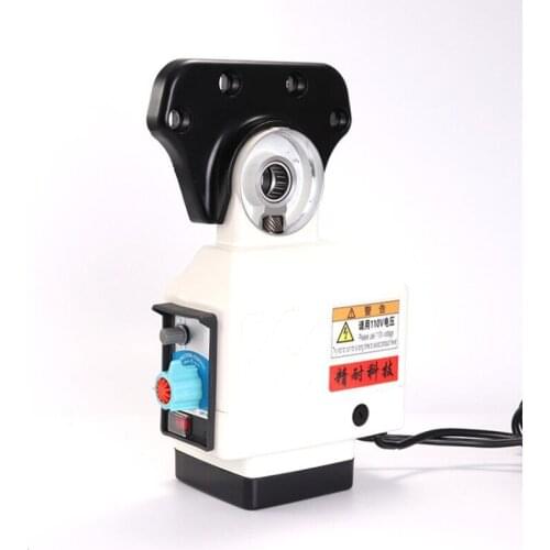 110V Turret Milling Machine Cutter Feeder Tools Small Electric Desktop Automatic Feeder Equipment Button Model Handle Model