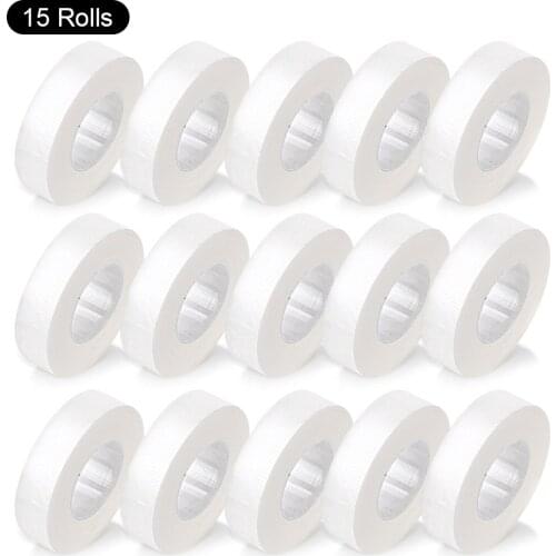 15 Rolls Eyelash Extension Tape Under Eye Granting False Eyelashes Makeup Tool Breathable Easy Micropore Medical Wrap Tape Tool