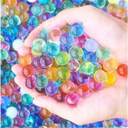 5000 PCS Mixed Color Crystal Soil Water Beads Grow Hydrogel Balls Plant Flower Wedding Home Plant Wedding Decoration for Flowers