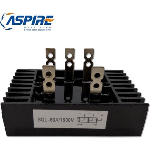 Aspire Rectifier Bridge 1600v SQL 60A/1600V For Generator Fast Shipping