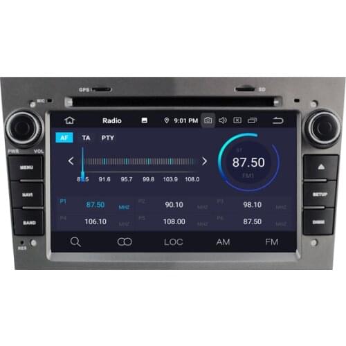 7" Android 10.0 Car DVD Multimedia GPS Radio System for Opel/Vauxhall/Holden Zafira 2005-2011 Vivaro 2006-2010 Meriva 2006-2010