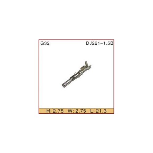 Free shipping Auto car splices wire terminal G32 crimp terminal electrical pin terminal DJ221-1.5B