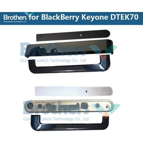 For BlackBerry KEYone DTEK70 DTEK 70 UP and Top Housing Flake Bottom Cover Top Cover Case Original Phone Parts Replacement New