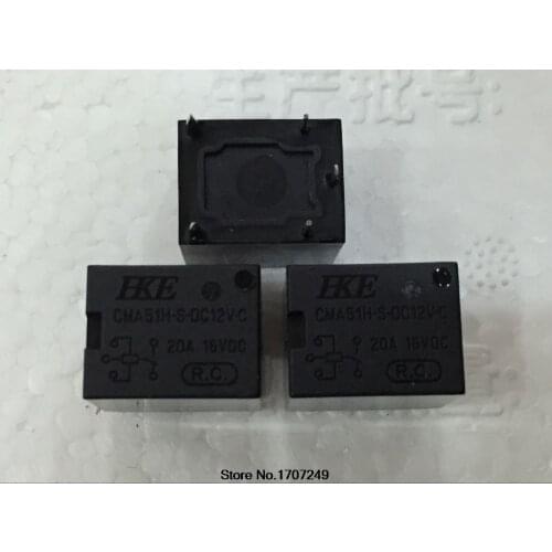 DHL EMS Free Shipping 100% new original relay 500pcs/lot HKE Automotive relay 12V CMA51H-S-DC12V-C CMA51H-S-12V-C 5PIN 20A 16VDC