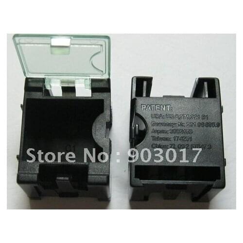 DIY SMD SMT Electronic Component Mini storage box Black 50 pcs per lot