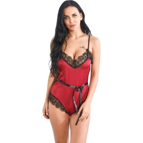 European Clothing Sexy Lace Dress Erotic Mesh Cosplay Ladies Sexy Pajamas Ladies Pajamas Porno Lenceria Erotica Mujer Sexi