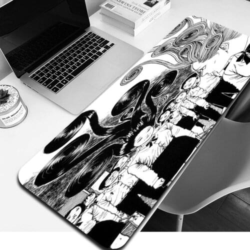 Junji Ito Laptop Gaming Mice Mousepad Free Shipping Large Mouse Pad Keyboards Mat Anime Mouse Pad Pc desk pad Mausepad