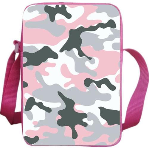 Camouflage Shoulder Bag Ladies Shoulder Bookbag Fashion Messenger Bags Men Casual School Mochila Cool Boy Rucksack