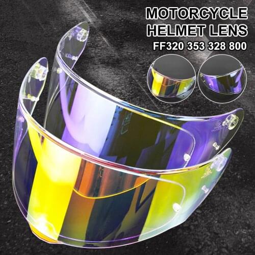 Helmet Visor Motorcycle Detachable Helmet Glasses Motorbike Helmet Lens Offroad Motocross Full Face Visor for FF 800 353 320 328
