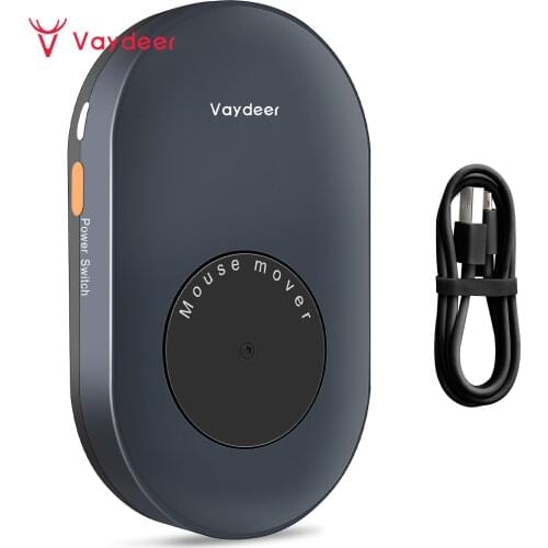 VAYDEER Mouse Jiggler Mouse Mover Mouse Movement Simulator with ON/OFF Switch for Computer Awakening
