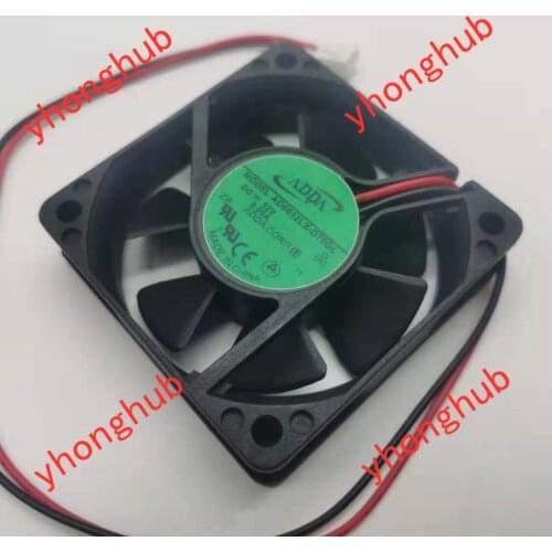 ADDA AD0612LX-D70GL DC 12V 0.09A 60x60x15mm 2-Wire Server Cooling Fan