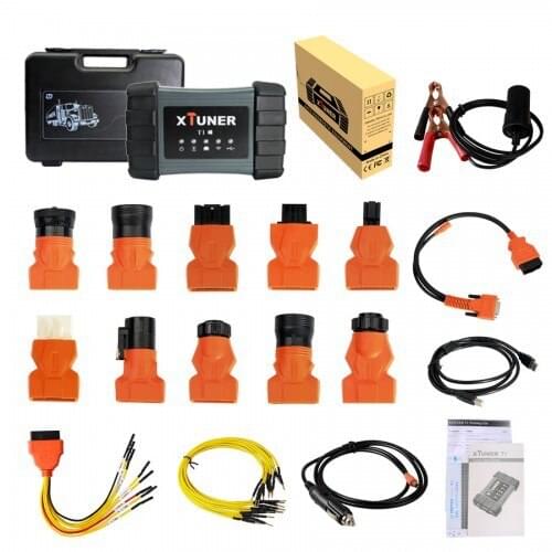 Latest For XTUNER T1 Heavy Duty Trucks Auto Intelligent Diagnostic Tool Support WIFI