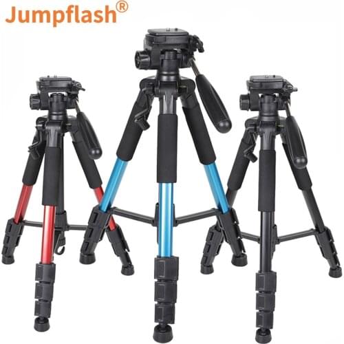 Professional Tripod Monopod Aluminium Alloy Camera Tripod Multifunction Travel Selfie Live Stand for Canon Nikon DSLR Cameras